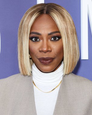 Nijeryalı-Amerikalı aktris ve komedyen Yvonne Orji, Netflix FYSEE LA - Simone Biles Rising 'Sezon 1 ATAS (Televizyon Sanatları ve Bilimleri Akademisi) Emmy FYC Etkinliği 2 Haziran 2025' te Hollywood Atletizm Kulübü 'nde gerçekleşti.       