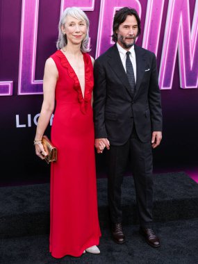 Alexandra Grant ve erkek arkadaşı, Kanadalı aktör, müzisyen Keanu Reeves, 3 Haziran 2025 'te Hollywood, LA, CA, ABD' de bulunan TCL Çin Tiyatrosu IMAX 'te düzenlenen Lionsgate' in 
