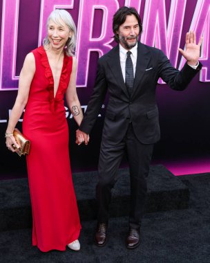 Alexandra Grant ve erkek arkadaşı, Kanadalı aktör, müzisyen Keanu Reeves, 3 Haziran 2025 'te Hollywood, LA, CA, ABD' de bulunan TCL Çin Tiyatrosu IMAX 'te düzenlenen Lionsgate' in 