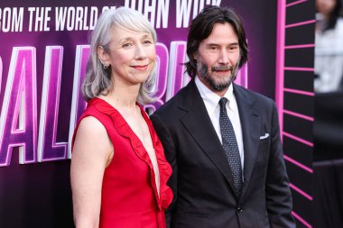 Alexandra Grant ve erkek arkadaşı, Kanadalı aktör, müzisyen Keanu Reeves, 3 Haziran 2025 'te Hollywood, LA, CA, ABD' de bulunan TCL Çin Tiyatrosu IMAX 'te düzenlenen Lionsgate' in 
