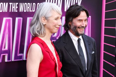 Alexandra Grant ve erkek arkadaşı, Kanadalı aktör, müzisyen Keanu Reeves, 3 Haziran 2025 'te Hollywood, LA, CA, ABD' de bulunan TCL Çin Tiyatrosu IMAX 'te düzenlenen Lionsgate' in 