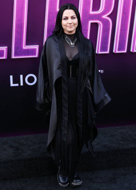 Amerikalı şarkıcı ve Evanescence rock grubunun kurucularından Amy Lee, 3 Haziran 2025 'te Hollywood, Los Angeles, CA, ABD' de bulunan TCL Çin Tiyatrosu IMAX 'te düzenlenen Lionsgate' in 