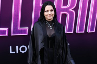Amerikalı şarkıcı ve Evanescence rock grubunun kurucularından Amy Lee, 3 Haziran 2025 'te Hollywood, Los Angeles, CA, ABD' de bulunan TCL Çin Tiyatrosu IMAX 'te düzenlenen Lionsgate' in 