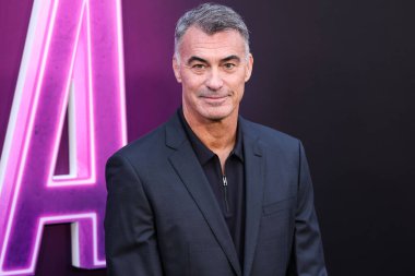 Amerikalı dublör ve film yapımcısı Chad Stahelski, 3 Haziran 2025 'te Hollywood, Los Angeles, Kaliforniya' da bulunan TCL Çin Tiyatrosu IMAX 'te düzenlenen Lionsgate' in 'From the World of John Wick: Ballerina' adlı filminin Los Angeles özel gösterimine geldi.