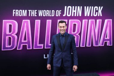 İsviçreli aktör, dublör, dövüş sanatları ustası ve eski model Daniel Bernhardt, 3 Haziran 2025 'te Hollywood' da TCL Çin Tiyatrosu IMAX 'te düzenlenen Lionsgate' in 