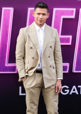 Amerikalı aktör David Castaneda (David Castaeda), 3 Haziran 2025 'te Hollywood, Los Angeles, Kaliforniya' da bulunan TCL Çin Tiyatrosu IMAX 'te düzenlenen Lionsgate' in 