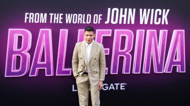 Amerikalı aktör David Castaneda (David Castaeda), 3 Haziran 2025 'te Hollywood, Los Angeles, Kaliforniya' da bulunan TCL Çin Tiyatrosu IMAX 'te düzenlenen Lionsgate' in 