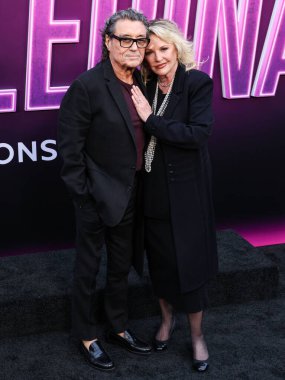 İngiliz aktör Ian McShane ve eşi Gwen Humble, 3 Haziran 2025 'te Hollywood, Los Angeles, Kaliforniya' da bulunan TCL Çin Tiyatrosu IMAX 'te düzenlenen Lionsgate' in 