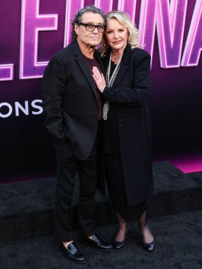 İngiliz aktör Ian McShane ve eşi Gwen Humble, 3 Haziran 2025 'te Hollywood, Los Angeles, Kaliforniya' da bulunan TCL Çin Tiyatrosu IMAX 'te düzenlenen Lionsgate' in 