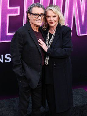 İngiliz aktör Ian McShane ve eşi Gwen Humble, 3 Haziran 2025 'te Hollywood, Los Angeles, Kaliforniya' da bulunan TCL Çin Tiyatrosu IMAX 'te düzenlenen Lionsgate' in 