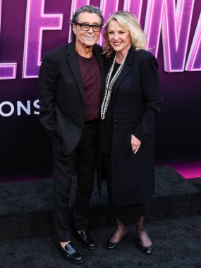 İngiliz aktör Ian McShane ve eşi Gwen Humble, 3 Haziran 2025 'te Hollywood, Los Angeles, Kaliforniya' da bulunan TCL Çin Tiyatrosu IMAX 'te düzenlenen Lionsgate' in 