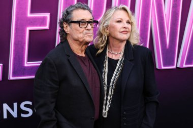İngiliz aktör Ian McShane ve eşi Gwen Humble, 3 Haziran 2025 'te Hollywood, Los Angeles, Kaliforniya' da bulunan TCL Çin Tiyatrosu IMAX 'te düzenlenen Lionsgate' in 
