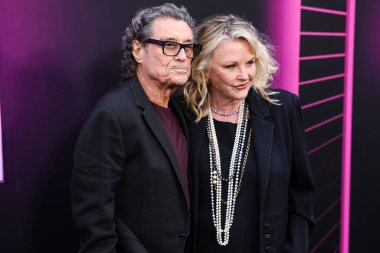 İngiliz aktör Ian McShane ve eşi Gwen Humble, 3 Haziran 2025 'te Hollywood, Los Angeles, Kaliforniya' da bulunan TCL Çin Tiyatrosu IMAX 'te düzenlenen Lionsgate' in 
