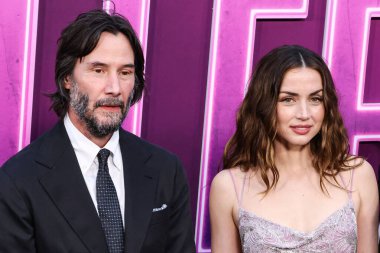Keanu Reeves ve Ana de Armas, 3 Haziran 2025 'te Hollywood, Los Angeles, Kaliforniya, ABD' de bulunan TCL Çin Tiyatrosu IMAX 'te düzenlenen Lionsgate' in 