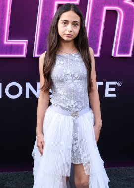 İngiliz, İspanyol ve Fransız aktris Victoria Comte, 3 Haziran 2025 'te Hollywood, Los Angeles, Kaliforniya' da bulunan TCL Çin Tiyatrosu IMAX 'te düzenlenen Lionsgate' in 