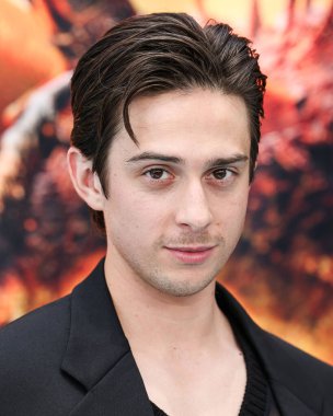 Gabriel Howell, 7 Haziran 2025 'te Los Angeles' taki Miracle Mile, Los Angeles 'ta David Geffen Tiyatrosu' nda gerçekleştirilen Evrensel Resimler ve Rüya Çalışmaları Animasyonu 'nun galasına gelir. 