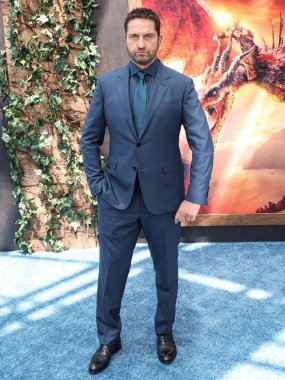 İskoç aktör, yapımcı Gerard Butler, 7 Haziran 2025 'te Miracle Mile, Los Angeles, CA, ABD' de bulunan David Geffen Tiyatrosu 'nda gerçekleştirilen Evrensel Resimler ve DreamWorks Animasyonu' nun 