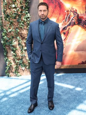 İskoç aktör, yapımcı Gerard Butler, 7 Haziran 2025 'te Miracle Mile, Los Angeles, CA, ABD' de bulunan David Geffen Tiyatrosu 'nda gerçekleştirilen Evrensel Resimler ve DreamWorks Animasyonu' nun 