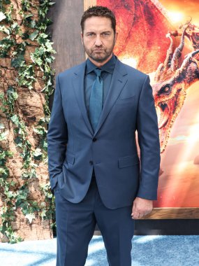 İskoç aktör, yapımcı Gerard Butler, 7 Haziran 2025 'te Miracle Mile, Los Angeles, CA, ABD' de bulunan David Geffen Tiyatrosu 'nda gerçekleştirilen Evrensel Resimler ve DreamWorks Animasyonu' nun 