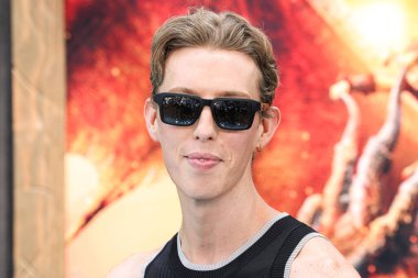 İngiliz aktör, komedyen ve yazar Harry Trevaldwyn, Los Angeles Universal Pictures And DreamWorks Animasyon 'un 7 Haziran 2025' te AMMP 'deki David Geffen Tiyatrosu' nda gerçekleştirilen 