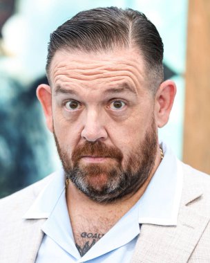 İngiliz aktör, komedyen ve senarist Nick Frost, 7 Haziran 2025 'te Akademi Film Müzesi' ndeki David Geffen Tiyatrosu 'nda gerçekleştirilen Evrensel Resimler ve Rüya Çalışmaları Animasyonu' nun galasına geldi.
