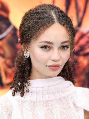 İngiliz aktris Nico Parker, 7 Haziran 2025 'te ABD' nin Los Angeles eyaletindeki Miracle Mile, Los Angeles, Kaliforniya, ABD 'de bulunan David Geffen Tiyatrosu' nda gerçekleştirilen Evrensel Resimler ve Rüya Çalışmaları Animasyonu 'nun Los Angeles prömiyerine geldi..