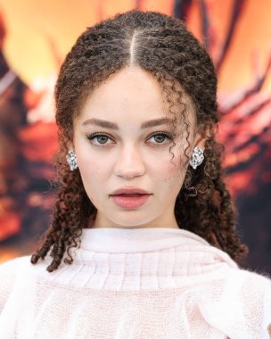 İngiliz aktris Nico Parker, 7 Haziran 2025 'te ABD' nin Los Angeles eyaletindeki Miracle Mile, Los Angeles, Kaliforniya, ABD 'de bulunan David Geffen Tiyatrosu' nda gerçekleştirilen Evrensel Resimler ve Rüya Çalışmaları Animasyonu 'nun Los Angeles prömiyerine geldi..