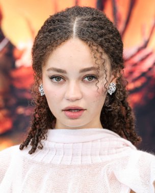 İngiliz aktris Nico Parker, 7 Haziran 2025 'te ABD' nin Los Angeles eyaletindeki Miracle Mile, Los Angeles, Kaliforniya, ABD 'de bulunan David Geffen Tiyatrosu' nda gerçekleştirilen Evrensel Resimler ve Rüya Çalışmaları Animasyonu 'nun Los Angeles prömiyerine geldi..