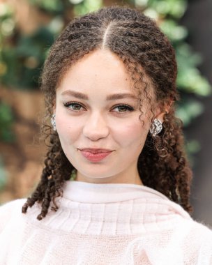 İngiliz aktris Nico Parker, 7 Haziran 2025 'te ABD' nin Los Angeles eyaletindeki Miracle Mile, Los Angeles, Kaliforniya, ABD 'de bulunan David Geffen Tiyatrosu' nda gerçekleştirilen Evrensel Resimler ve Rüya Çalışmaları Animasyonu 'nun Los Angeles prömiyerine geldi..