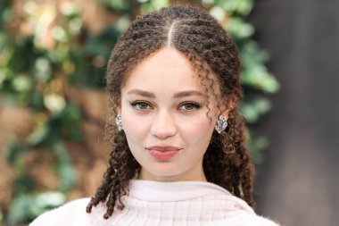 İngiliz aktris Nico Parker, 7 Haziran 2025 'te ABD' nin Los Angeles eyaletindeki Miracle Mile, Los Angeles, Kaliforniya, ABD 'de bulunan David Geffen Tiyatrosu' nda gerçekleştirilen Evrensel Resimler ve Rüya Çalışmaları Animasyonu 'nun Los Angeles prömiyerine geldi..