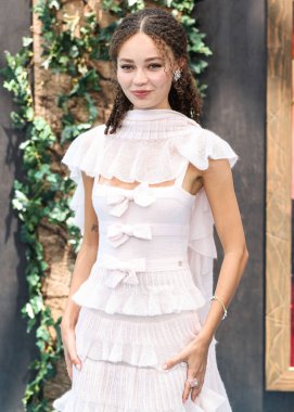 İngiliz aktris Nico Parker, 7 Haziran 2025 'te ABD' nin Los Angeles eyaletindeki Miracle Mile, Los Angeles, Kaliforniya, ABD 'de bulunan David Geffen Tiyatrosu' nda gerçekleştirilen Evrensel Resimler ve Rüya Çalışmaları Animasyonu 'nun Los Angeles prömiyerine geldi..