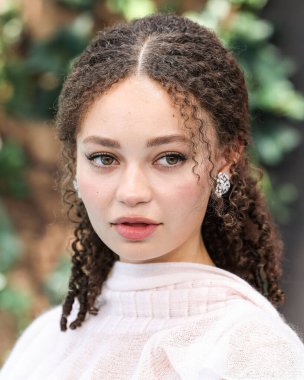 İngiliz aktris Nico Parker, 7 Haziran 2025 'te ABD' nin Los Angeles eyaletindeki Miracle Mile, Los Angeles, Kaliforniya, ABD 'de bulunan David Geffen Tiyatrosu' nda gerçekleştirilen Evrensel Resimler ve Rüya Çalışmaları Animasyonu 'nun Los Angeles prömiyerine geldi..