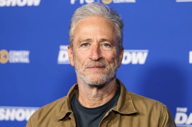 Amerikalı komedyen, yazar, yapımcı, yönetmen, aktör, siyaset yorumcusu, televizyon sunucusu Jon Stewart, Comedy Central 'ın The Daily Show ATAS Resmi Emmy FYC Gösteri Etkinliği' ne geldi.