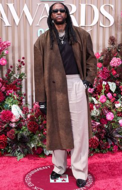 2 Chainz, 9 Haziran 2025 tarihinde Los Angeles, Kaliforniya 'da Peacock Theater' da düzenlenen BET Ödülleri 'ne (25.. 