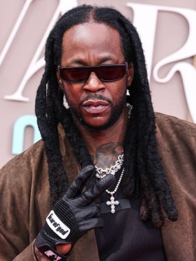 2 Chainz, 9 Haziran 2025 tarihinde Los Angeles, Kaliforniya 'da Peacock Theater' da düzenlenen BET Ödülleri 'ne (25..