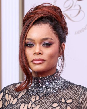 Andra Günü, 9 Haziran 2025 'te Los Angeles, Kaliforniya' da Peacock Tiyatrosu 'nda düzenlenen BET Ödülleri' ne (25.