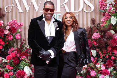 Busta Rhymes ve Mona Scott-Young, 9 Haziran 2025 'te Los Angeles, Kaliforniya' da Peacock Tiyatrosu 'nda düzenlenen BET Ödülleri' ne (25..     