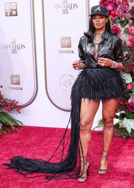 Ciara Prensesi Wilson, 9 Haziran 2025 tarihinde Los Angeles, Kaliforniya 'da Peacock Tiyatrosu' nda düzenlenen BET Ödülleri 'ne (25.. 
