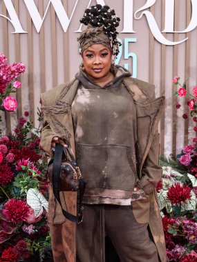 Da Brat, 9 Haziran 2025 tarihinde Los Angeles, Kaliforniya 'da Peacock Theater' da düzenlenen BET Ödülleri 'ne (25.. 