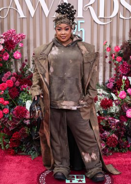 Da Brat, 9 Haziran 2025 tarihinde Los Angeles, Kaliforniya 'da Peacock Theater' da düzenlenen BET Ödülleri 'ne (25..