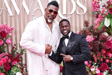 David Banner ve Kevin Hart, 9 Haziran 2025 'te Los Angeles, Kaliforniya' da Peacock Tiyatrosu 'nda düzenlenen BET Ödülleri' ne (25..