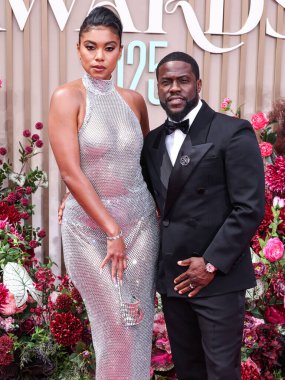 Eniko Parrish Hart ve kocası Kevin Hart, 9 Haziran 2025 'te Los Angeles, Kaliforniya' da Peacock Tiyatrosu 'nda düzenlenen BET Ödülleri' ne (25.. 