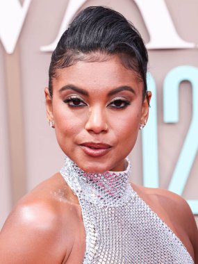 Eniko Parrish Hart, 9 Haziran 2025 tarihinde Los Angeles, Kaliforniya 'da Peacock Tiyatrosu' nda düzenlenen BET Ödülleri 'ne (25..