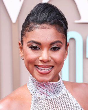 Eniko Parrish Hart, 9 Haziran 2025 tarihinde Los Angeles, Kaliforniya 'da Peacock Tiyatrosu' nda düzenlenen BET Ödülleri 'ne (25..