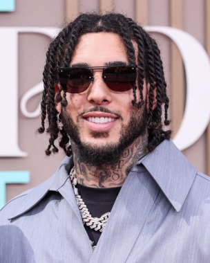 GELO, 9 Haziran 2025 tarihinde Los Angeles, Kaliforniya, ABD 'de Peacock Theater' da düzenlenen BET Ödülleri 'ne (25.. 