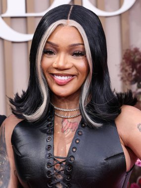 GloRilla, 9 Haziran 2025 'te Los Angeles, Kaliforniya' da Peacock Theater 'da düzenlenen BET Ödülleri' ne (25.. 