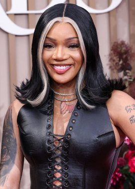 GloRilla, 9 Haziran 2025 'te Los Angeles, Kaliforniya' da Peacock Theater 'da düzenlenen BET Ödülleri' ne (25.. 