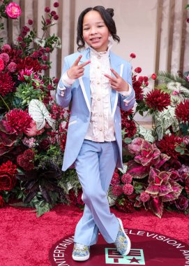 Varis Harris, 9 Haziran 2025 'te Los Angeles, Kaliforniya' da Peacock Tiyatrosu 'nda düzenlenen BET Ödülleri' ne (25.. 