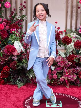 Varis Harris, 9 Haziran 2025 'te Los Angeles, Kaliforniya' da Peacock Tiyatrosu 'nda düzenlenen BET Ödülleri' ne (25.. 