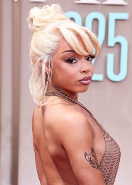 Honey Bxby, 9 Haziran 2025 'te Los Angeles, Kaliforniya' da Peacock Tiyatrosu 'nda düzenlenen BET Ödülleri' ne (25.. 